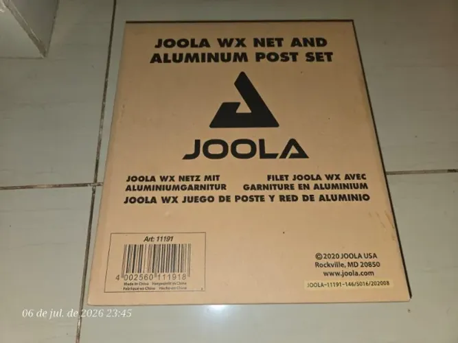 Conjunto de Rede e Suporte para Tênis de Mesa JOOLA WX ALUMINIUM NET - Rede Ping Pong