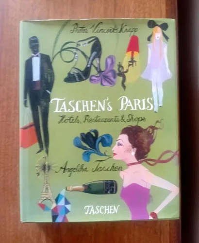 Livro-guia Taschens Paris - Hotéis, Restaurants & Shops