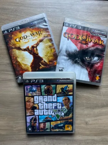 Jogos PS3 Originais | Preço na descrição | GTA V, God of War, The Last of Us