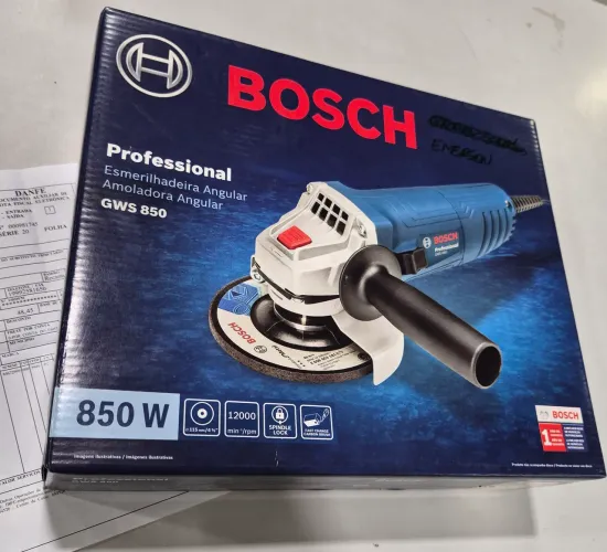 Esmerilhadeira Bosch Angular Amolador Professional  850W