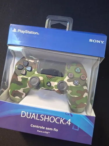 Controle de ps4 camuflado 