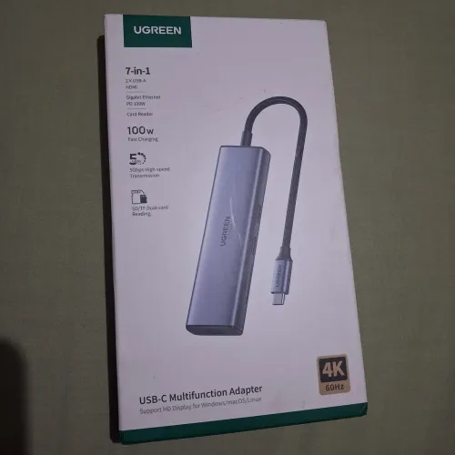 Adptador usb-c multifuncional 7 em 1 UGREEN