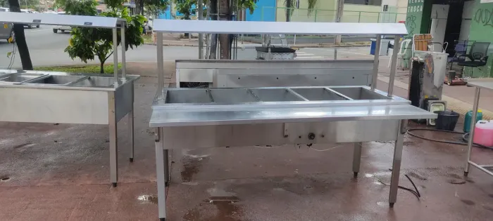 Self-service Industrial cinco cubas ..