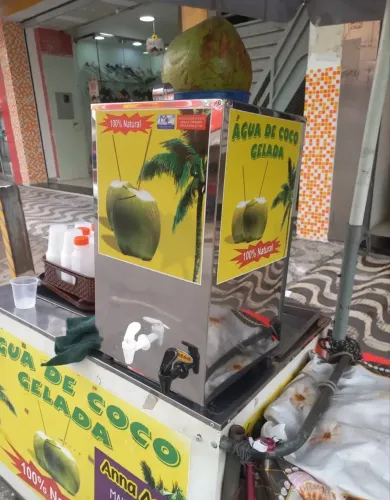 Torre Gela Coco Gcq Inox Com Furador Coqueira Máquina Lisboa