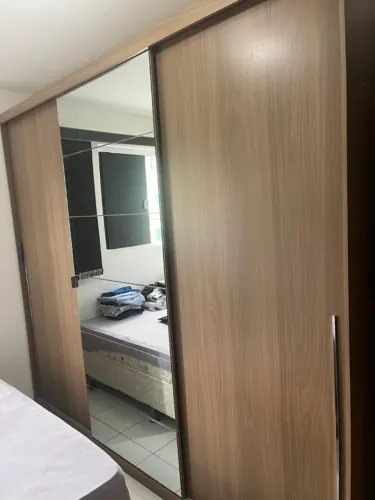 GUARDA ROUPA 3 PORTAS COM ESPELHO KAPPESBERG