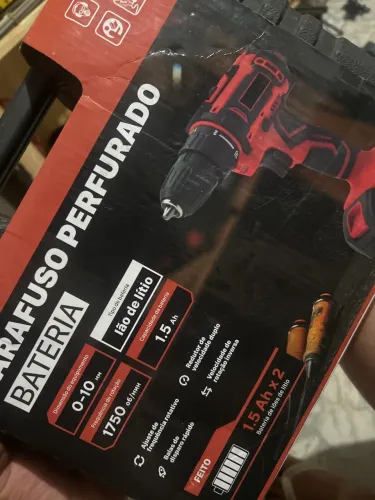 Parafusadeira 27v  completa 