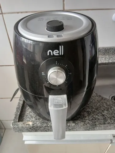 Fritadeira Air Fryer Nell Smart 2.4l Compacta Preto