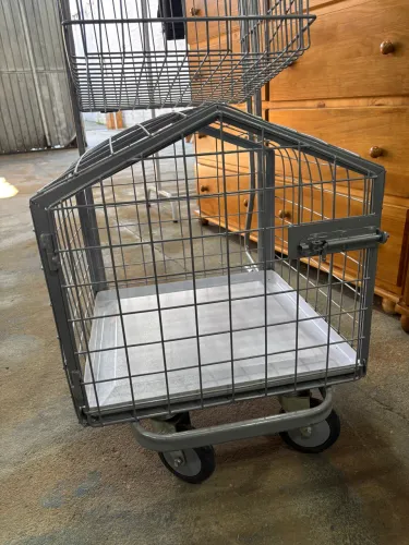 Carrinho supermercado pet 80 litros 