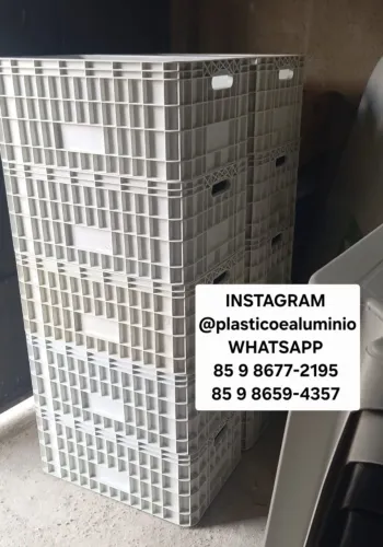 Caixa Caixote Plástico 60 litros