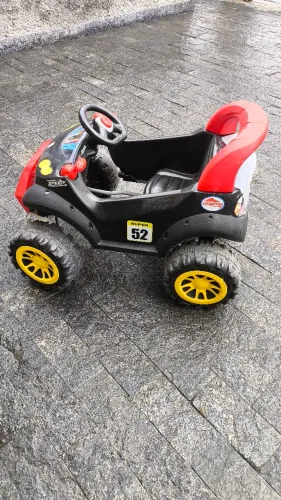 Cacarrinho Infantil Jipe Off-Road 