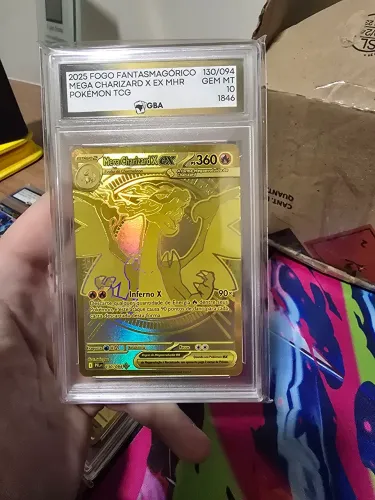 Mega Charizard X ex GOLD GBA 10 