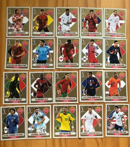 FIGURINHAS LEGENDS 2022