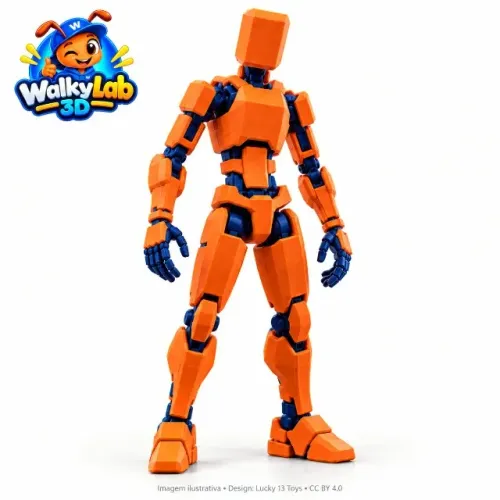 Robô De Brinquedo Boneco Dummy Modelo 13