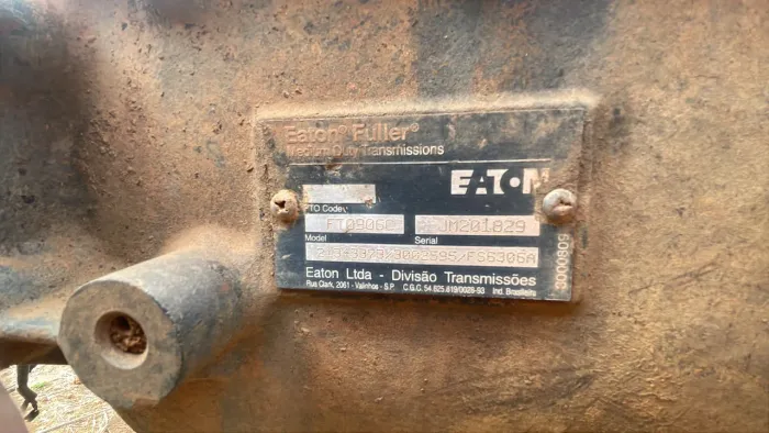 Câmbio eaton 6 marchas. $ 10.000 sem base de troca