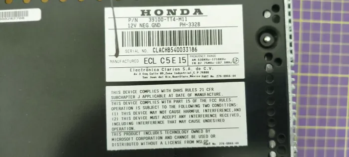 Midia Center Honda Civic 