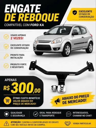 Engate para Ford Ka 2ª Geração - 450 kg