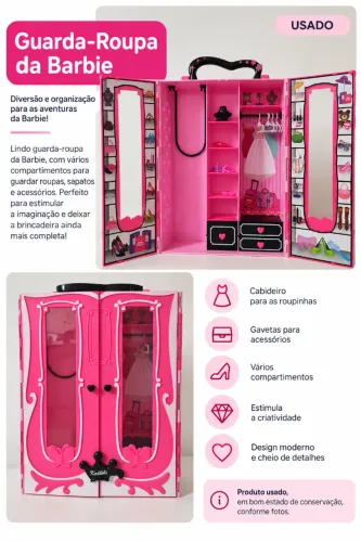 Guarda Roupa de brinquedo