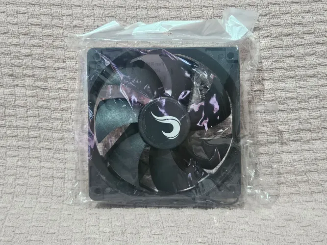 Ventoinha Rise Mode, 120mm, Preto RM- BK-01- - FB (kit 3 unidades ou venda separada)