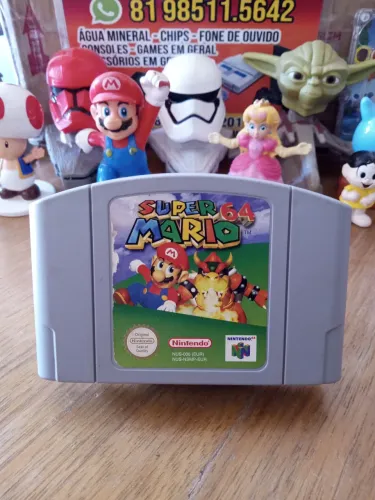 Vendo cartucho original do Mario 64 EUROPEU para o Nintendo 64 !!!