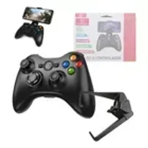 Controle Gamer Sem Fio Com Suporte de Celular Premium