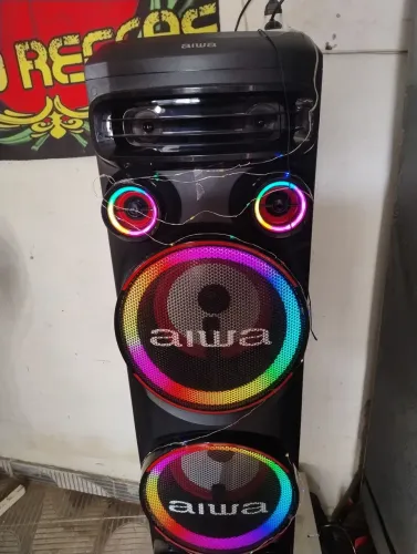 VENDO TORRE DE SOM AIWA ou troco por bike elétrica