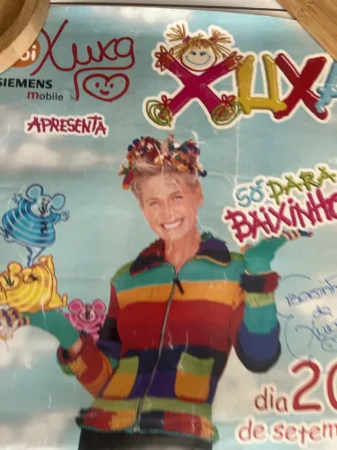 Pôster xspb 2 autografado por Xuxa