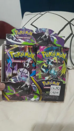 Booster Pokémon tcg, escuridão absoluta