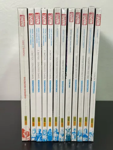Os Vingadores Jonathan Hickman Coleção