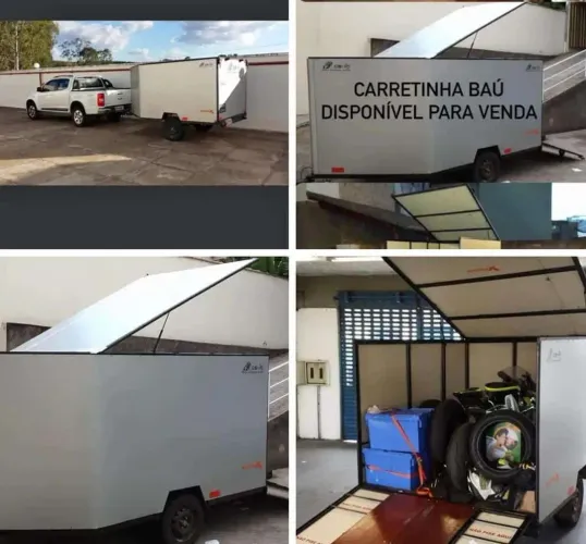 Carretinha baú 