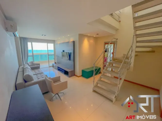 Cobertura Duplex com Vista Eterna na Orla da Praia de Itaparica - Vila Velha - ES