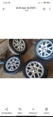 Rodas 15 Fiat Punto Palio Siena outros.
