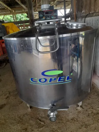 Resfriador Leite Copel 400 litros - Aço inox