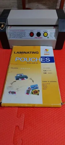 Vendo Plastificadora Laminadora  Profissional PS- 280 Oficio A4