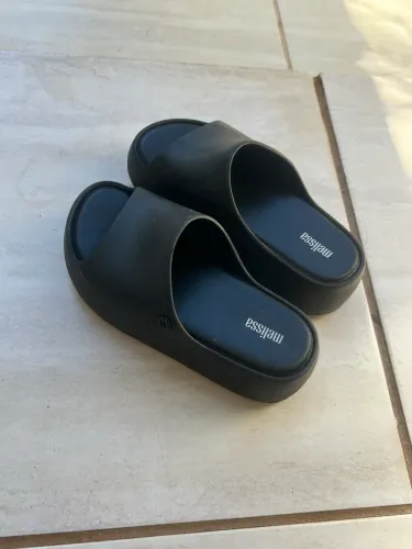 melissa free slide plataforma preta