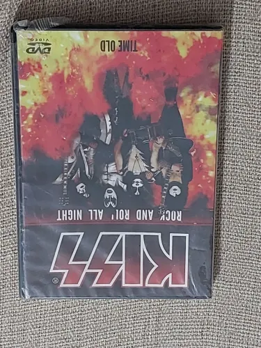 DVD KIZZ LACRADO ROCK AND ROLL ALL NIGHT SÓ VENDA NÃO TROCO POR NADA