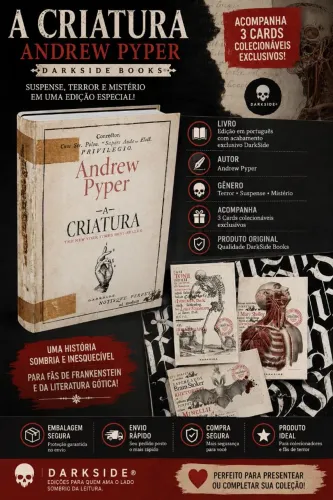 Livro A Criatura - Andrew Pyper - Darkside