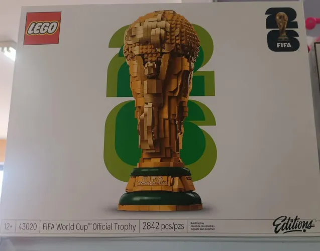 Lego Editions limitada taça da copa do mundo