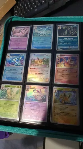 9 cartas eevelution pokeball