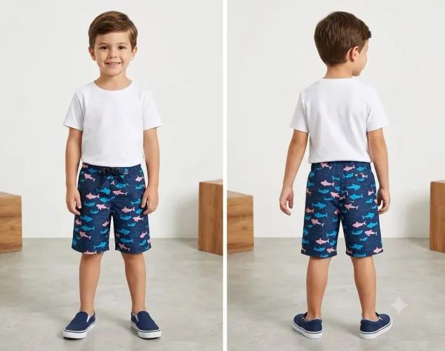 Bermuda Infantil Menino Kangulu Surf