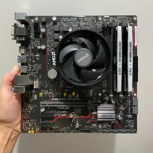 Kit Gamer AMD Ryzen 5 4500 4.10GHz / Asus Prime B450M / 16GB DDR4 3000MHz TUF ( 2 x 8GB )