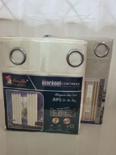 Cortina 100% Black-out 2,50m X 1,50m