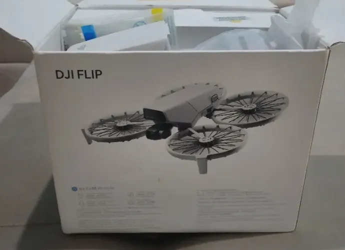 dji drone flip standard super novo 2 voos com 4K, 60 FPS, Sensor CMOS, Até 50 min de voo
