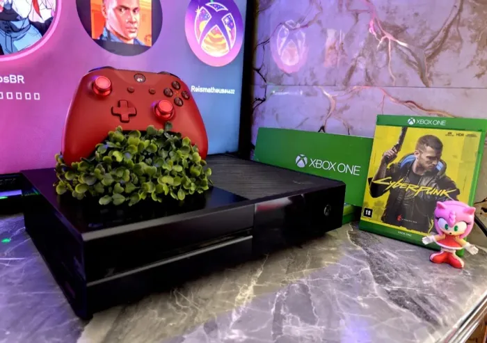 Vídeo Game Xbox ONE Novinho! C/Controle e Jogo original!