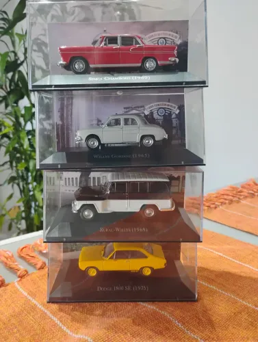 MINIATURAS DODGE 1800, RURAL, GORDINI E SINCA ESC 1:43