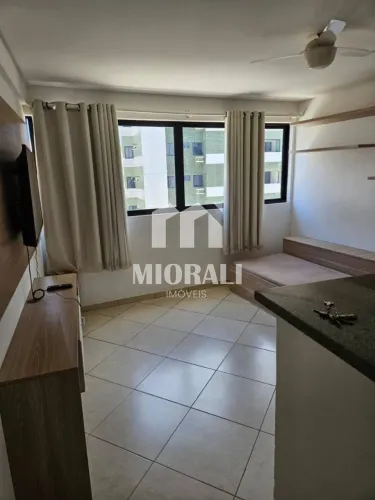 DS - Apartamento quarto e sala mobiliado à venda na Ponta Verde Maceió