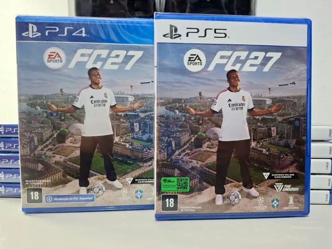 EA FC 27 - mídia física novo lacrado - avalio seu jogo na troca