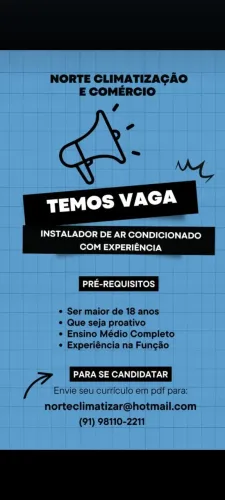 Instalador de ar condicionado 