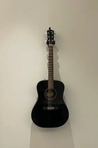 Violão Acústico Fender Cd-60 Dreadnought encordoamento Elixir