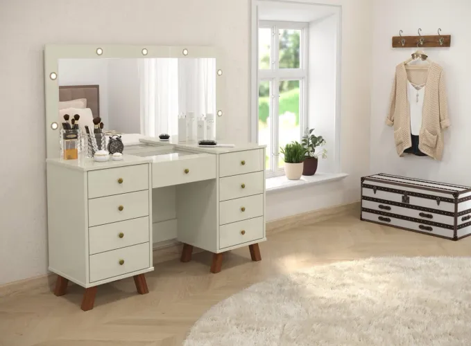 Penteadeira camarim eloa 100% MDF