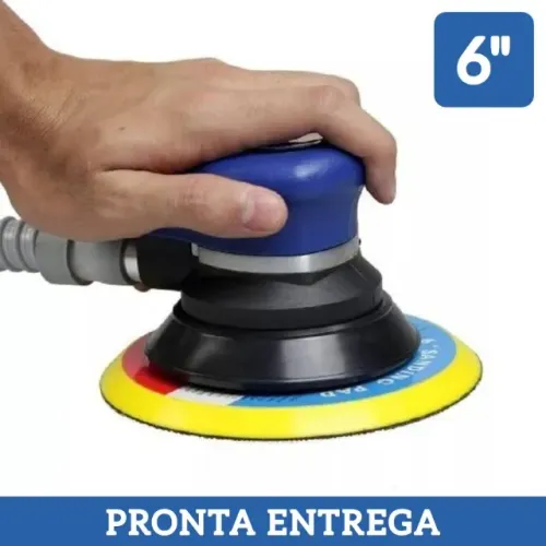 Lixadeira Orbital Pneumática 6"